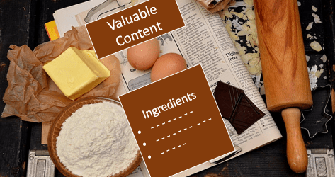 Valuable blog post ingredients