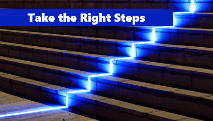 Related image: Take the Right Steps