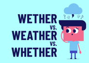 Overrialnce on spellcheck and grammar check lead to copywriting errors. Example: wether vs weather vs whether